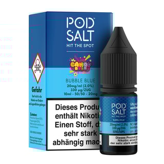 Pod Salt Fusion Serie - Bubble Blue 20mg/ml
