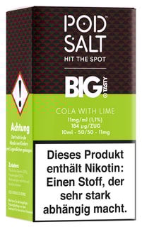 Pod Salt Fusion Serie - Cola with Lime 11mg/ml