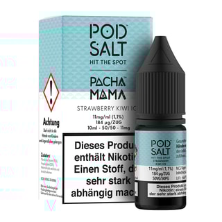 Pod Salt Fusion Serie - Strawberry Kiwi Ice 11mg/ml