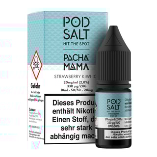 Pod Salt Fusion Serie - Strawberry Kiwi Ice 20mg/ml