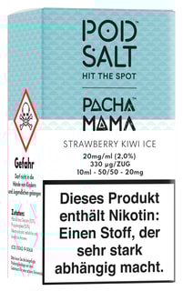 Pod Salt Fusion Serie - Strawberry Kiwi Ice 20mg/ml