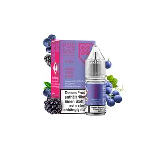 Pod Salt Xtra Serie - Grape Berry Burst 10mg/ml