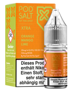 Pod Salt Xtra Serie - Orange Mango Lime 20mg/ml