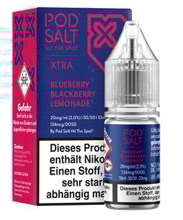 Pod Salt Xtra Serie - Blueberry Blackberry Lemonade 20mg/ml