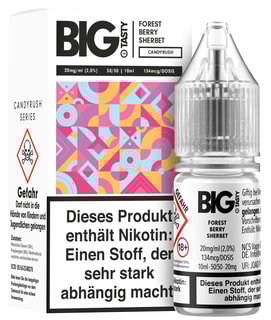 Big Tasty NicSalts - Forest Berry Sherbet 20mg/ml