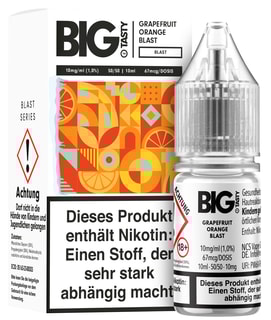 Big Tasty NicSalts - Grapefruit Orange Blast 10mg/ml