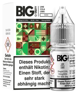 Big Tasty NicSalts - Lime Cola Libre 20mg/ml
