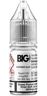 Big Tasty NicSalts - Raspberry Blast 10mg/ml