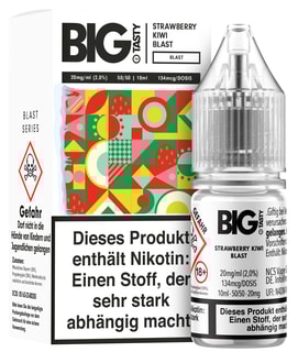 Big Tasty NicSalts - Strawberry Kiwi Blast 20mg/ml