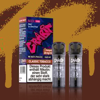 GRABIT Nex Pod - Classic Tobacco (2er Pack)