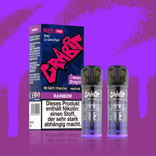 GRABIT Nex Pod - Rainbow (2er Pack)