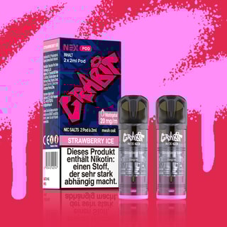 GRABIT Nex Pod - Strawberry Ice (2er Pack)