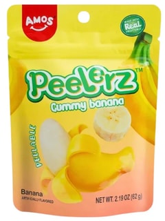 Amos - Peelerz Gummy - Banana 65g [CN]
