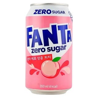 Fanta Korea - Peach Zero Sugar 350ml