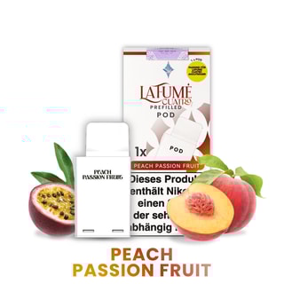 LaFume Cuatro Pod - Peach Passion Fruit