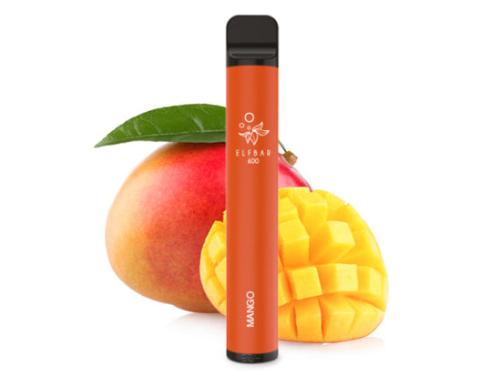 ELF BAR CP 600 Mango Vape Stick Pen Einweg E-Zigarette Dampfen Aroma Geschmack Liquid