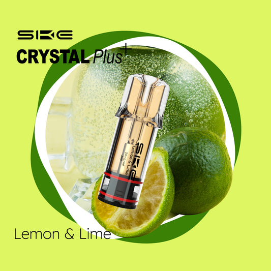 SKE Crystal Plus - Prefilled Liquid POD - Lemon Lime
