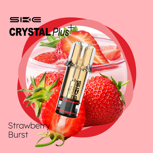 SKE Crystal Plus - Prefilled Liquid POD - Strawberry Burst