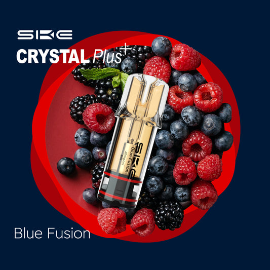 SKE Crystal Plus - Prefilled Liquid POD - Blue Fusion