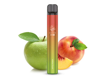 Elfbar Elf Bar 600 V2 Einweg Vape Stick Apple Peach Apfel Pfirsich Geschmack Aroma
