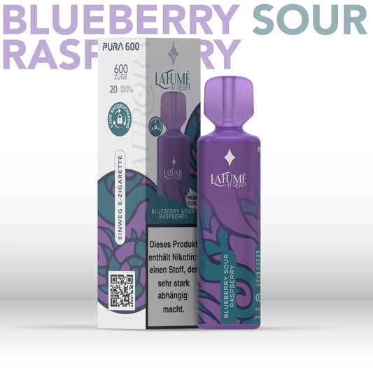 LaFume Aurora - Blueberry Sour Raspberry -  E-Shisha