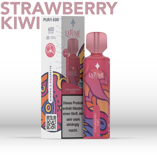 La Fume Aurora Vape Strawberry Kiwi E-Shisha E-Zigarette mit Erdbeere Kiwi Geschmack Aroma Online Shop 600 Züge 20mg/ml Nikotin