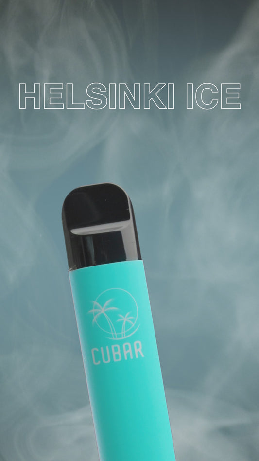 Cubar Club Helsinki Ice Vape Stick Pen Einweg E-Zigarette Dampfen Werbevideo Video