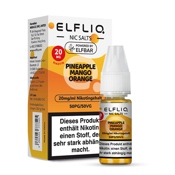ELFLIQ - Pineapple Mango Orange 20mg/ml