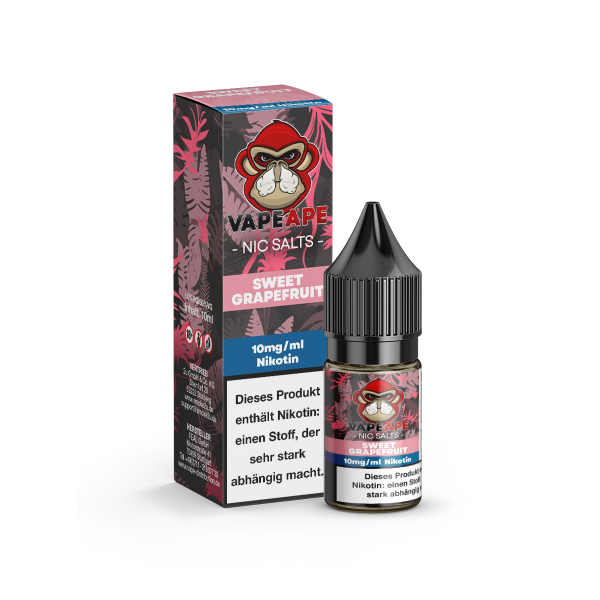 VapeApe Liquid - Sweet Grapefruit 10mg/ml