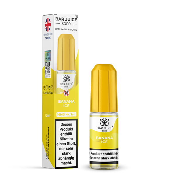Bar Juice 5000 - Banana Ice 10mg/ml NicSalt