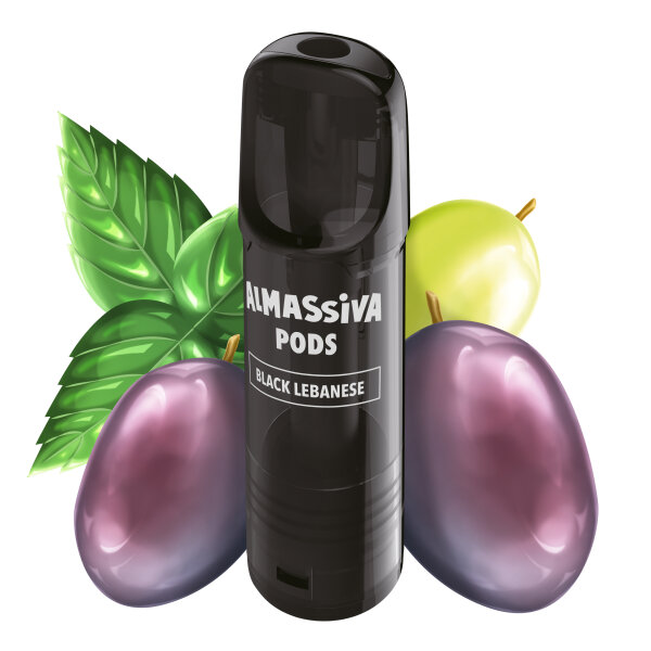 Al Massiva Pod - Black Lebanese (2er Pack)