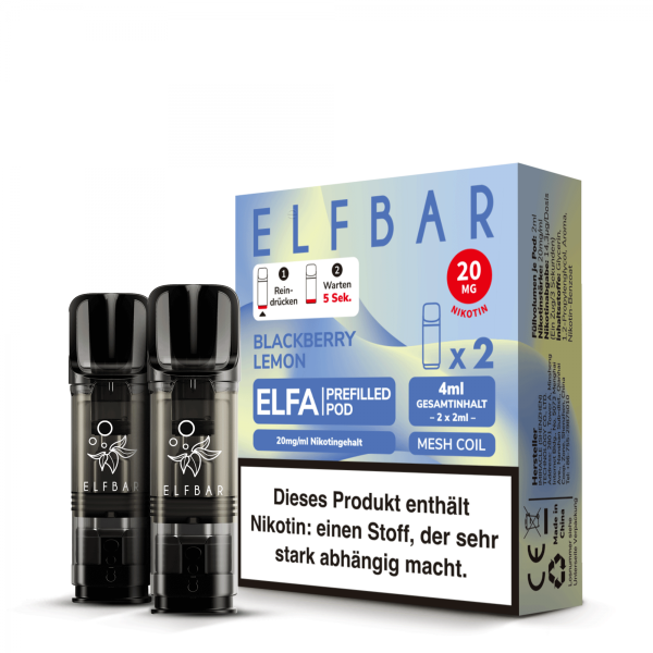 ELFA - Blackberry Lemon (2er Pack)