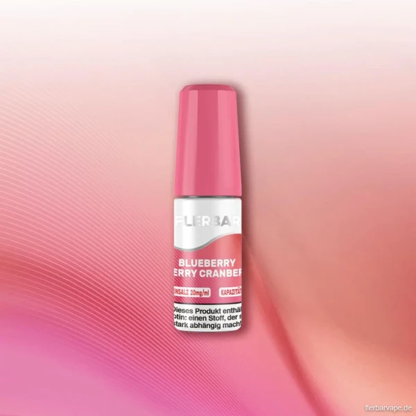 Flerbar Liquid - Blueberry Cherry Cranberry 10mg/ml Nikotinsalz
