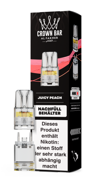 Al Fakher 12K Pro Max Pod 20mg/ml - Juicy Peach