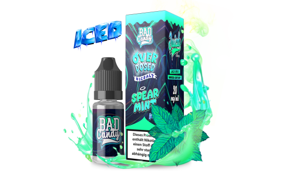 Bad Candy Juicd Overdose - Spearmint Iced 20mg/ml Nikotinsalz