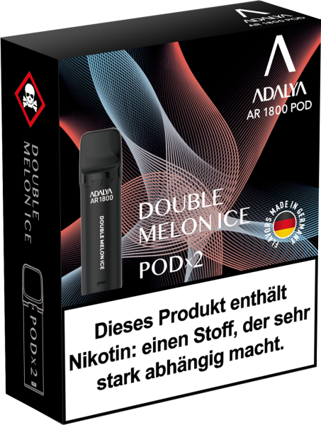 Adalya Alpha Pod - Double Melon Ice (2er Pack)