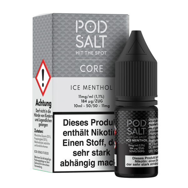 Pod Salt Core Serie - Ice Menthol 11mg/ml Nikotinsalz