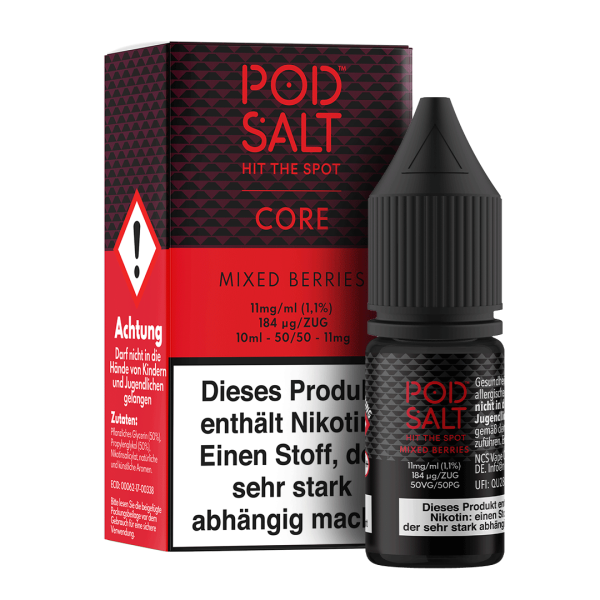 Pod Salt Core Serie - Mixed Berries 11mg/ml Nikotinsalz