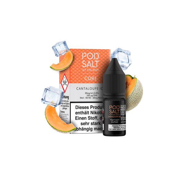 Pod Salt Core Serie - Cantaloupe Ice 20mg/ml Nikotinsalz