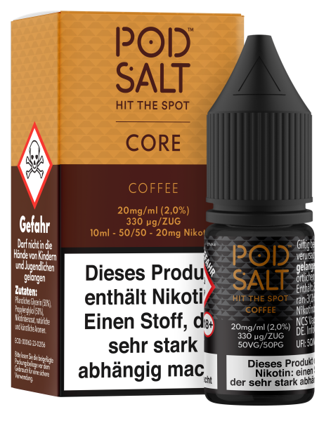 Pod Salt Core Serie - Coffee 20mg/ml Nikotinsalz