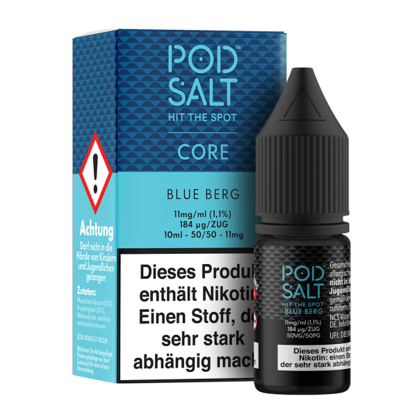 Pod Salt Core Serie - Blue Berg 11mg/ml Nikotinsalz