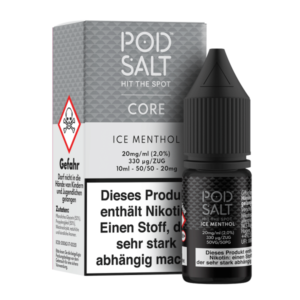 Pod Salt Core Serie - Ice Menthol 20mg/ml Nikotinsalz