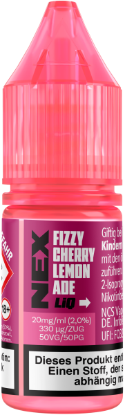 NexLiq NicSalts - Fizzy Cherry Lemonade 20mg/ml