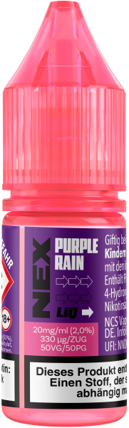NexLiq NicSalts - Purple Rain 20mg/ml