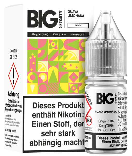 Big Tasty NicSalts - Guava Limonada 10mg/ml