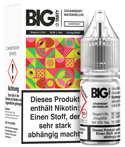 Big Tasty NicSalts - Strawberry Watermelon 10mg/ml