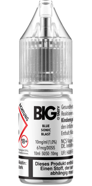 Big Tasty NicSalts - Blue Sonic Blast 10mg/ml