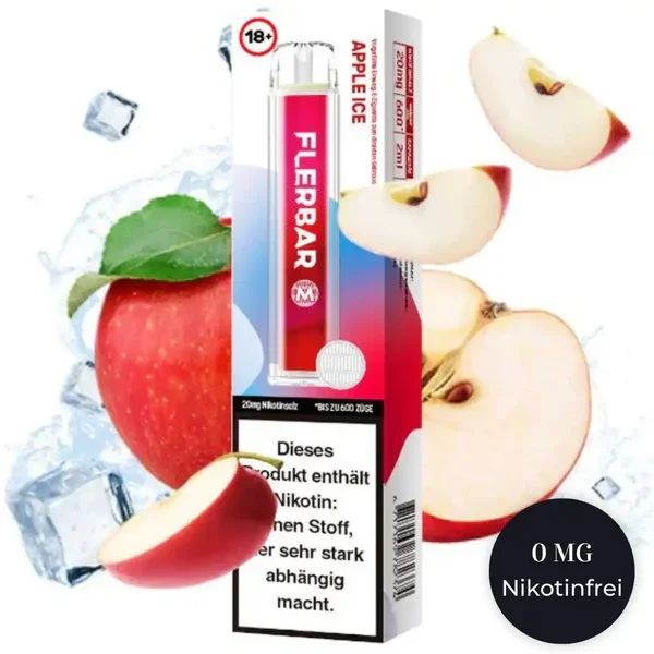 Flerbar M - Apple Ice Nikotinfrei