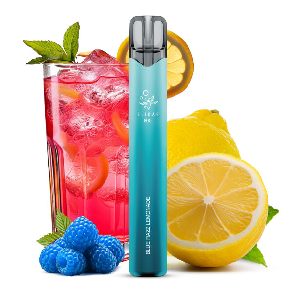 Elfbar 800 - Blue Razz Lemonade Nikotinfrei