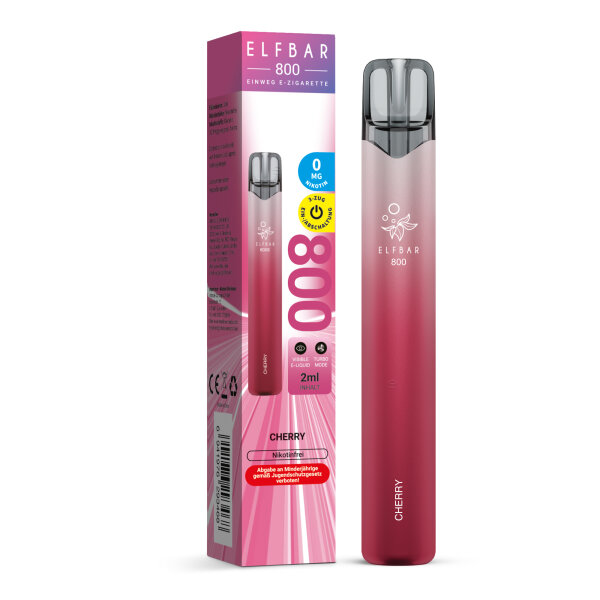 Elfbar 800 - Cherry Nikotinfrei
